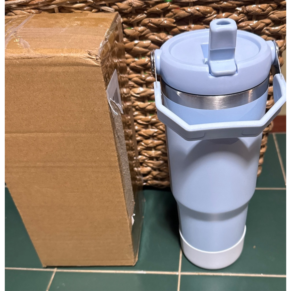 30 OZ Blue Insulated Tumbler - Picture 3 of 4